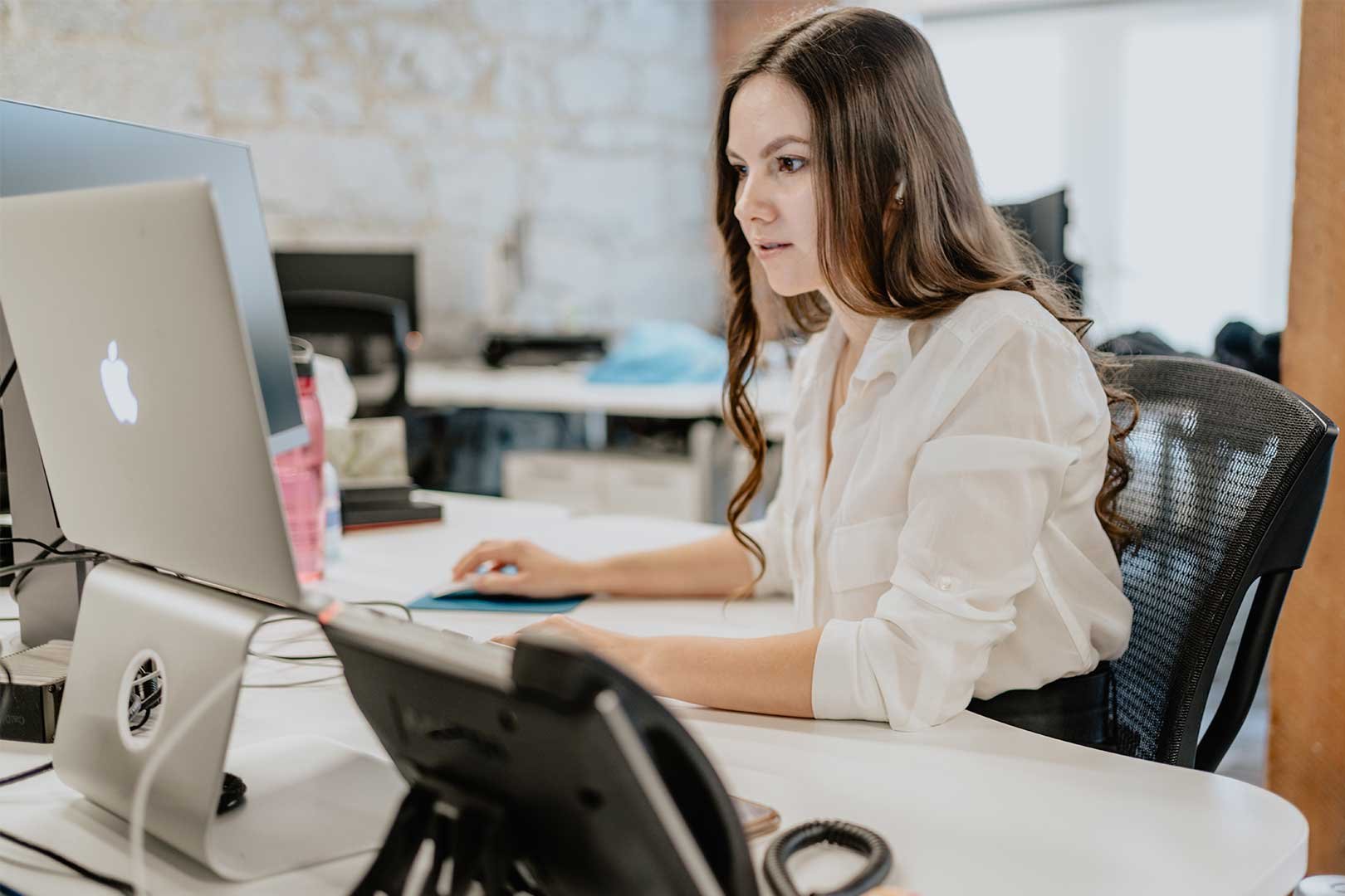 female-working-Major-Tom